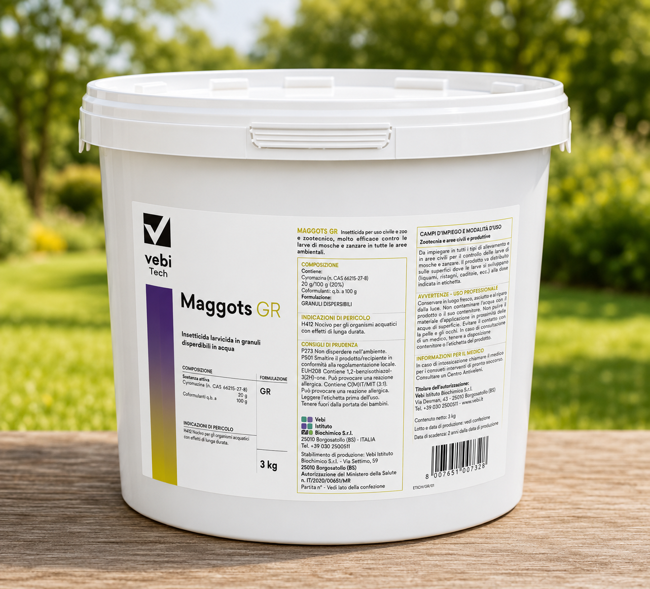 Larvicida Maggots GR 5 kg