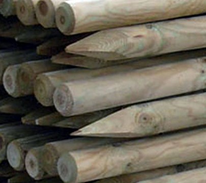 Pali legno di pino 14 cm