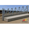 Autocattura per bovini con CORNA 2,5m /3posto