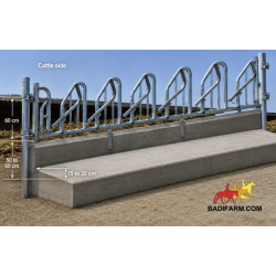 Autocattura per bovini con CORNA 4m /5posto