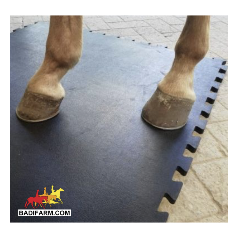 Tappeto in gomma MAT10 Interlock (100x100 cm)