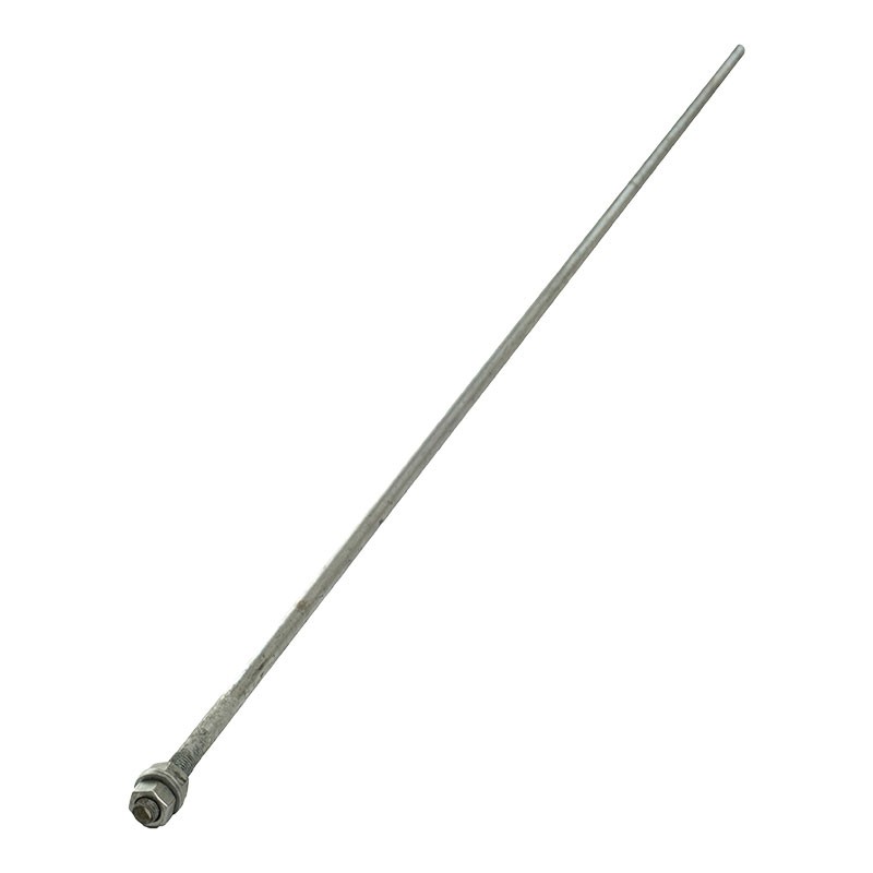 Earth Spike – HDG – 1.0m (nut/washer)