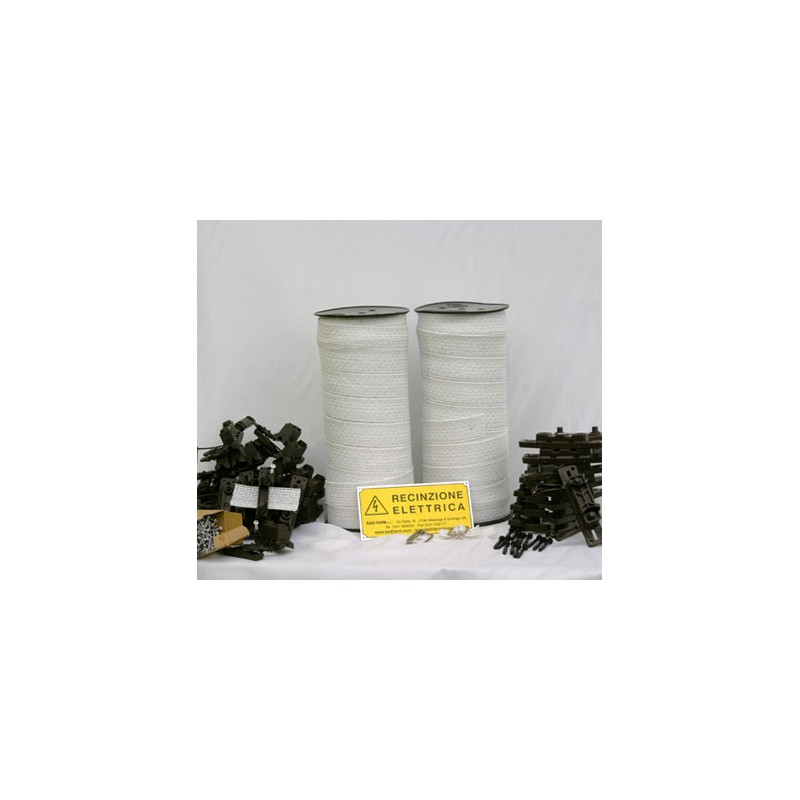 Horse100kitB - Recinto elettrificato bianco