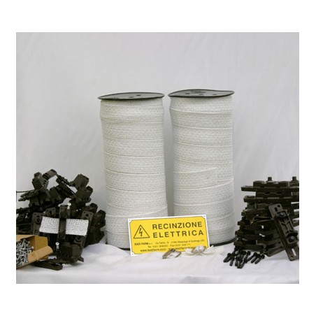 Horse100kitB - Recinto elettrificato bianco