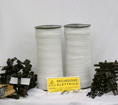 Horse100kitB - Recinto elettrificato bianco