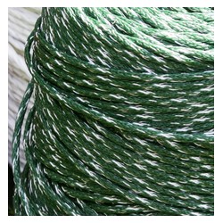 Corda PoliRope 4 mm verde/bianco