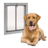 Plexidor Door 30 x 41 cm argento