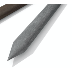 PALI 15 CM h 200cm colore marrone o grigio non