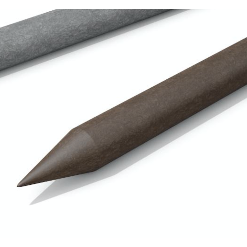 PALI 15 CM h 225cm colore grigio o marrone non