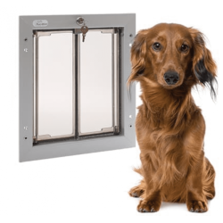 Plexidor Door 23 x 30 cm argento
