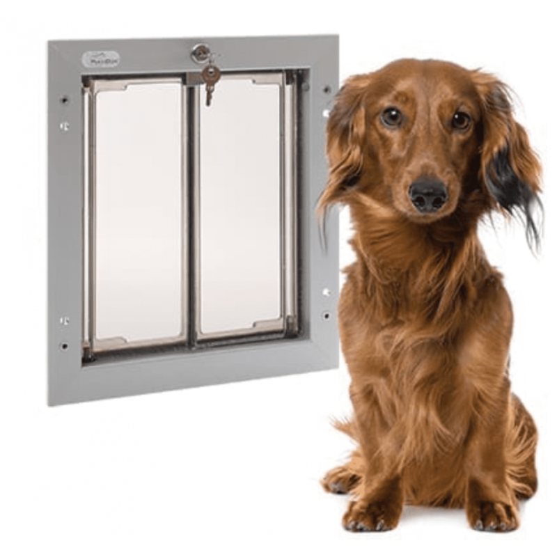 Plexidor Door 23 x 30 cm argento