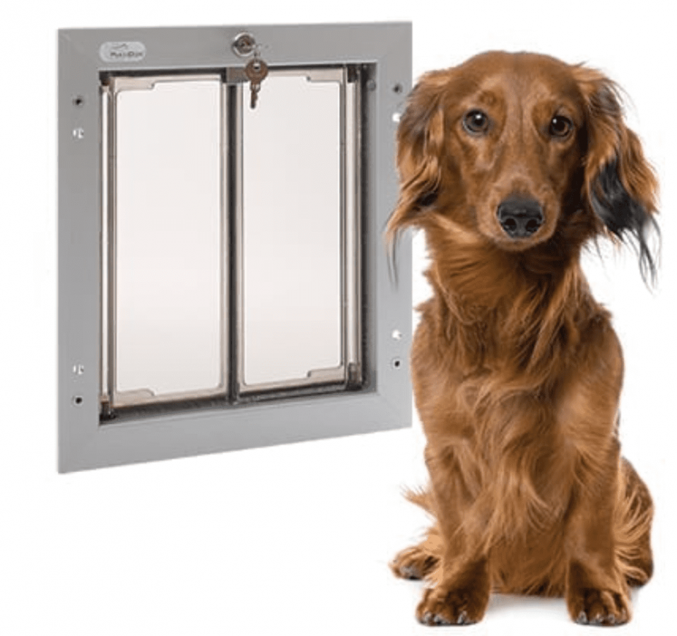 Plexidor Door 23 x 30 cm argento