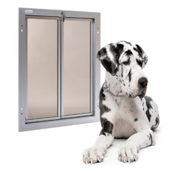 Plexidor Door 41 x 60 cm argento