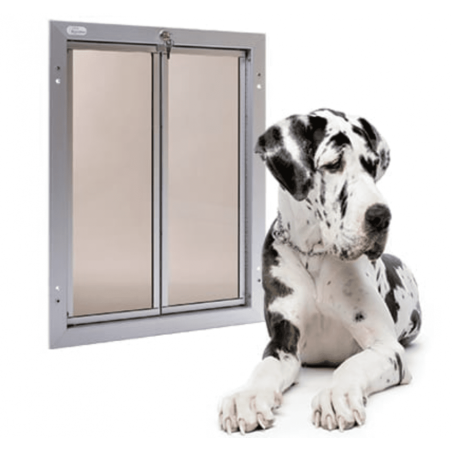 Plexidor Door 41 x 60 cm argento