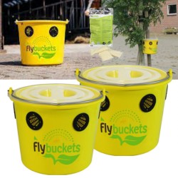 Trappola Fly Buckets - set 2 pezzi
