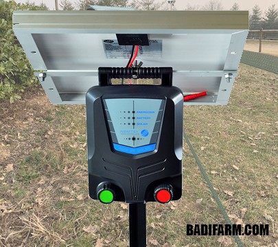 Elettrificatore con pannello solare 25 km