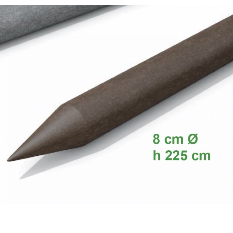 PALO 8 CM in plastica riciclata con anima di metallo