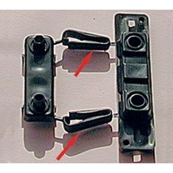 Clips per bloccare nastro
