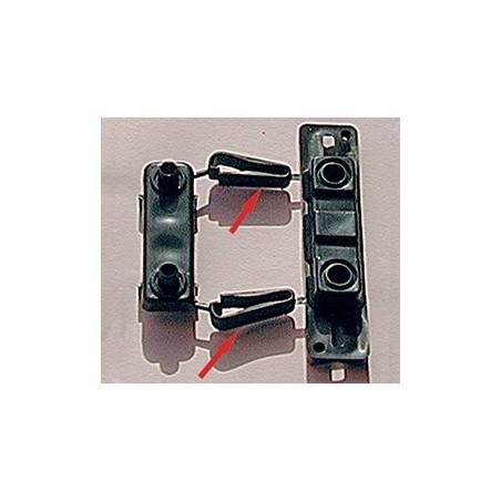 Clips per bloccare nastro