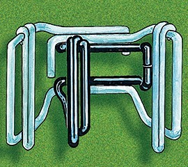 Solo fibbia inox tenditore a T