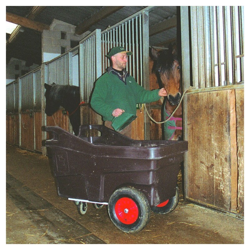 Carrello porta mangime 340 l