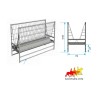 Portafieno doppio 2 m