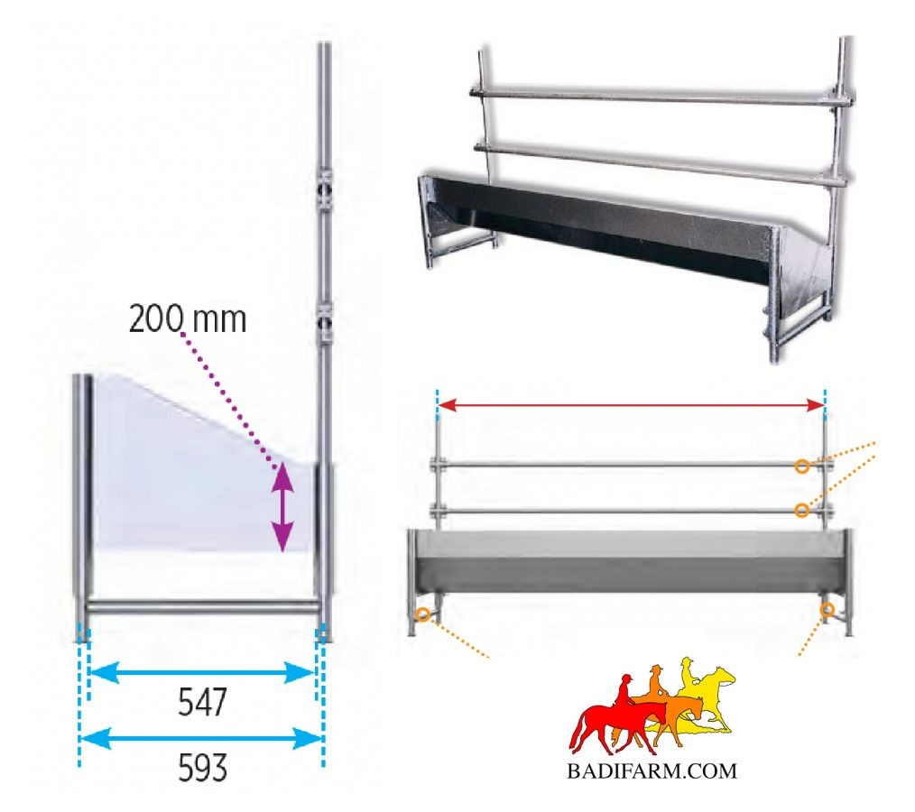 Mangiatoia 250 cm