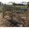 Cancello in legno anta singola 150x120 cm