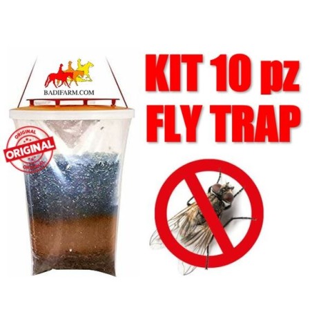 Kit 10 trappole Fly-Trap