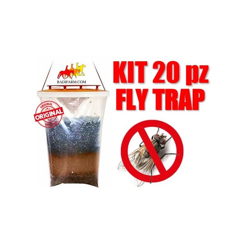 Kit 20 trappole Fly-Trap