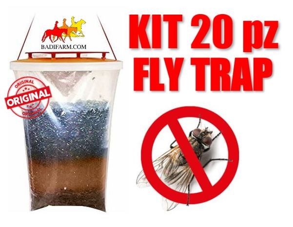 Kit 20 trappole Fly-Trap