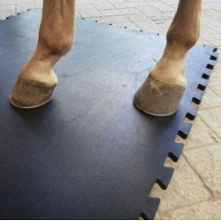 Tappeto in gomma MAT10 Interlock (100x100 cm)