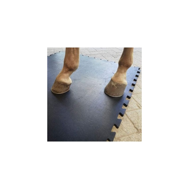Tappeto in gomma MAT10 Interlock (100x100 cm)