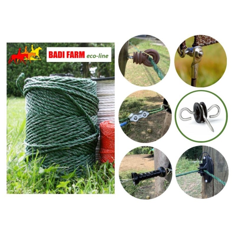 Kit Eco-line 100 m corda verde