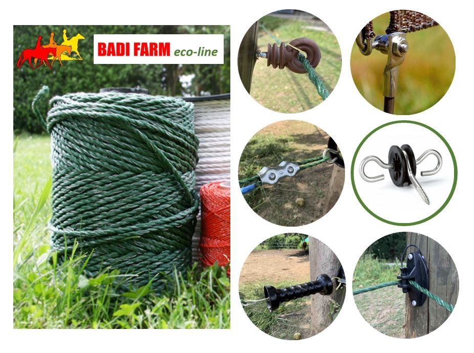 Kit Eco-line 100 m corda verde