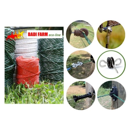 Kit Eco-line 100 m corda arancione