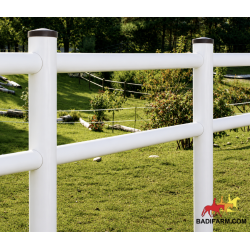 Recinto mix di legno e pvc