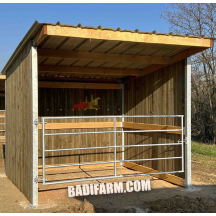 Capannine in legno e ferro