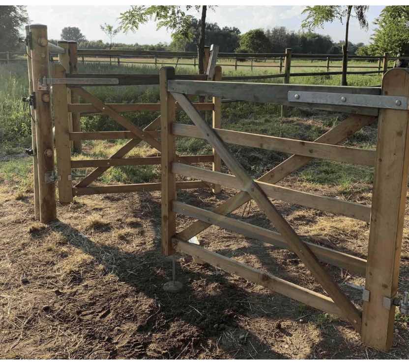 Cancello Da Giardino CIMONE 100x160cm Alluminio - Foto 11