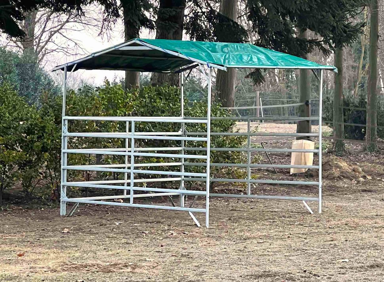 Capannina mobile per paddock