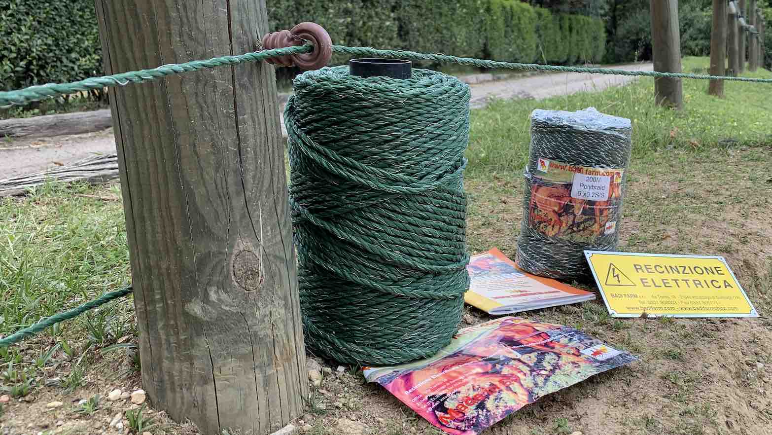 Dettaglio corda elettrificata 2