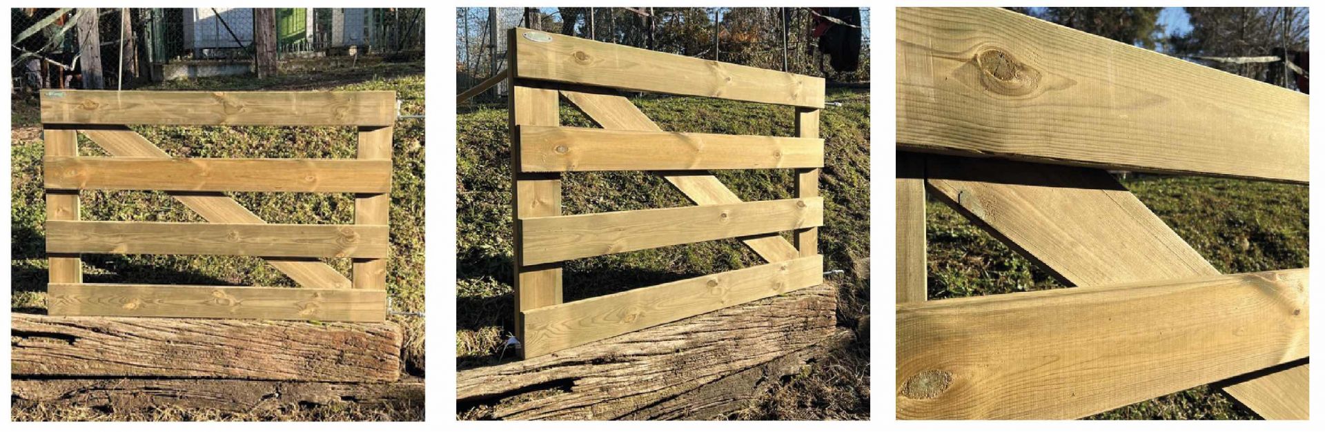 Cancello in legno 1