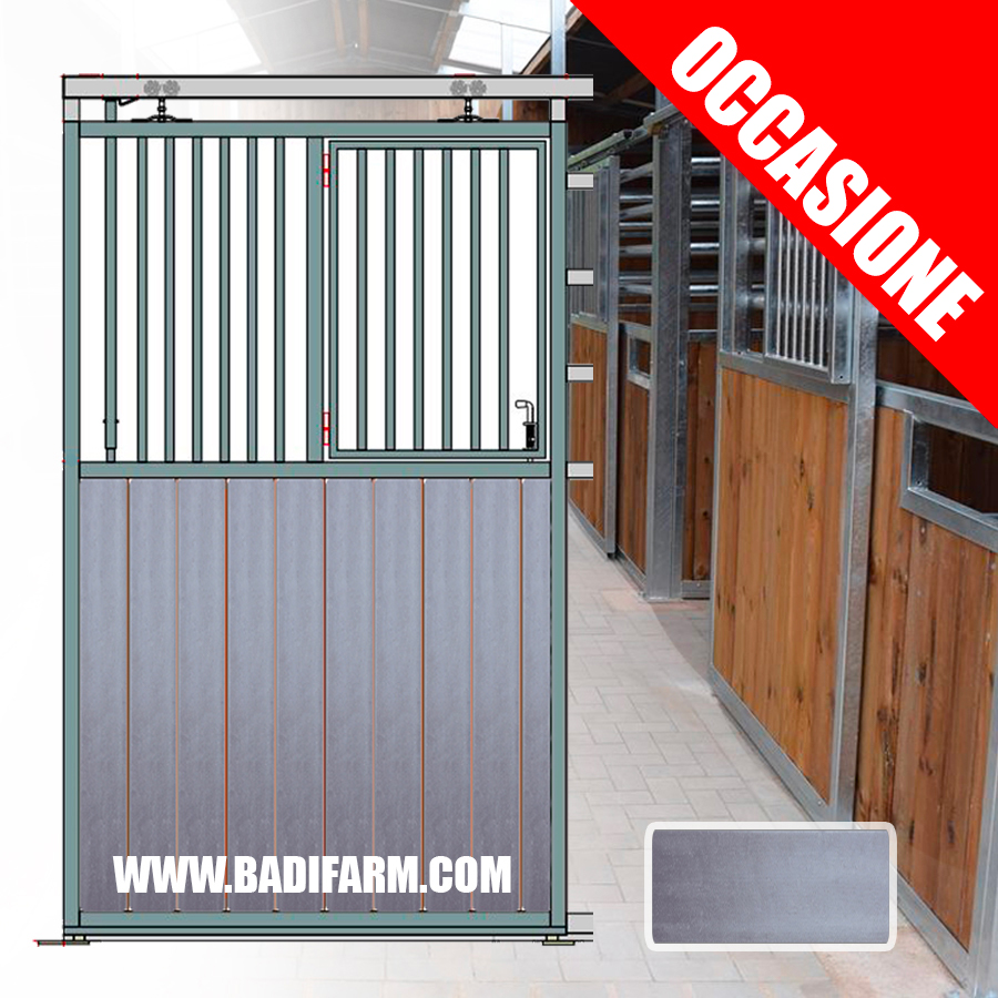 Porte per box e accesso in paddock